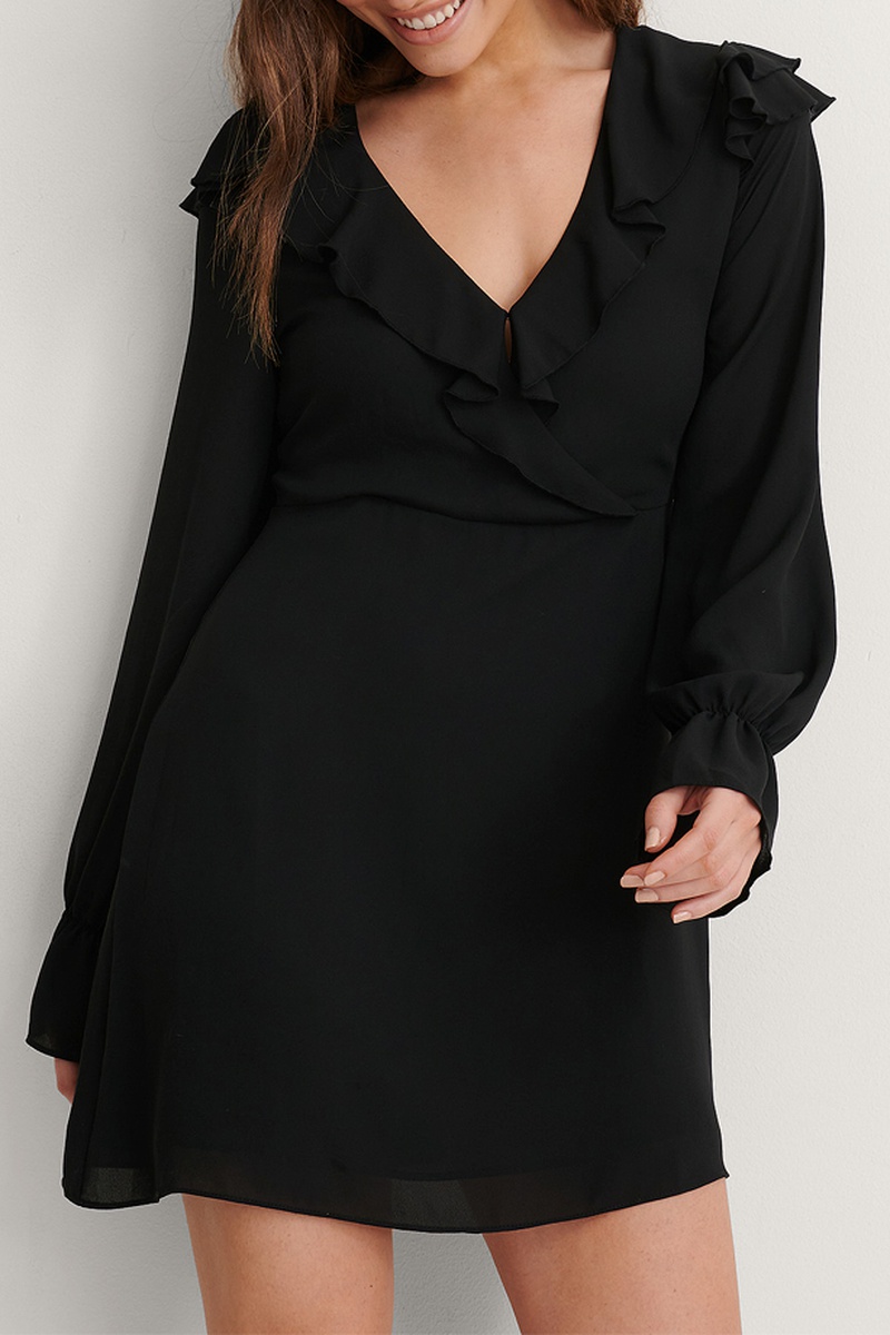 Robe patineuse Noir