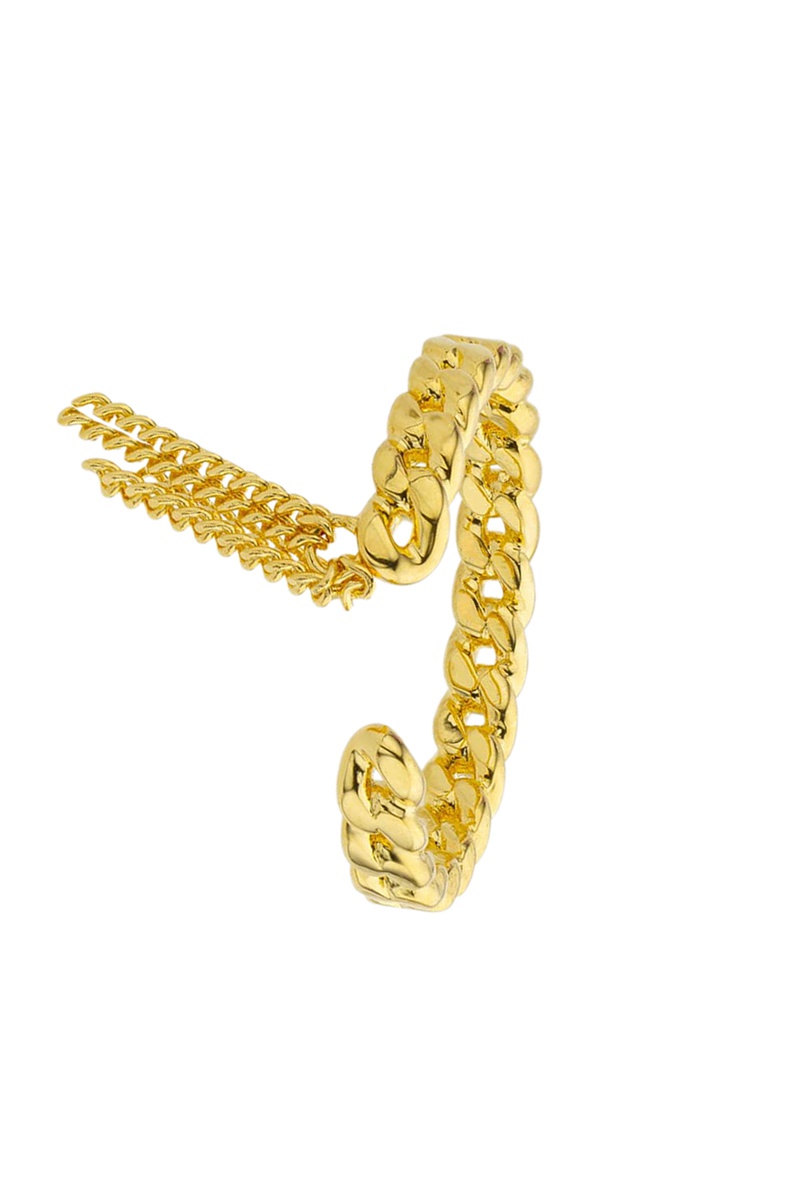 Bague Chains River Doré