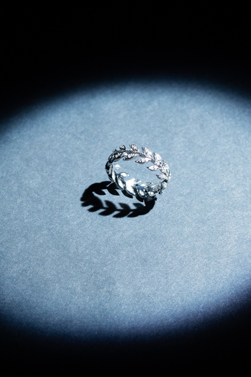 Bague Héritage Or blanc et diamants