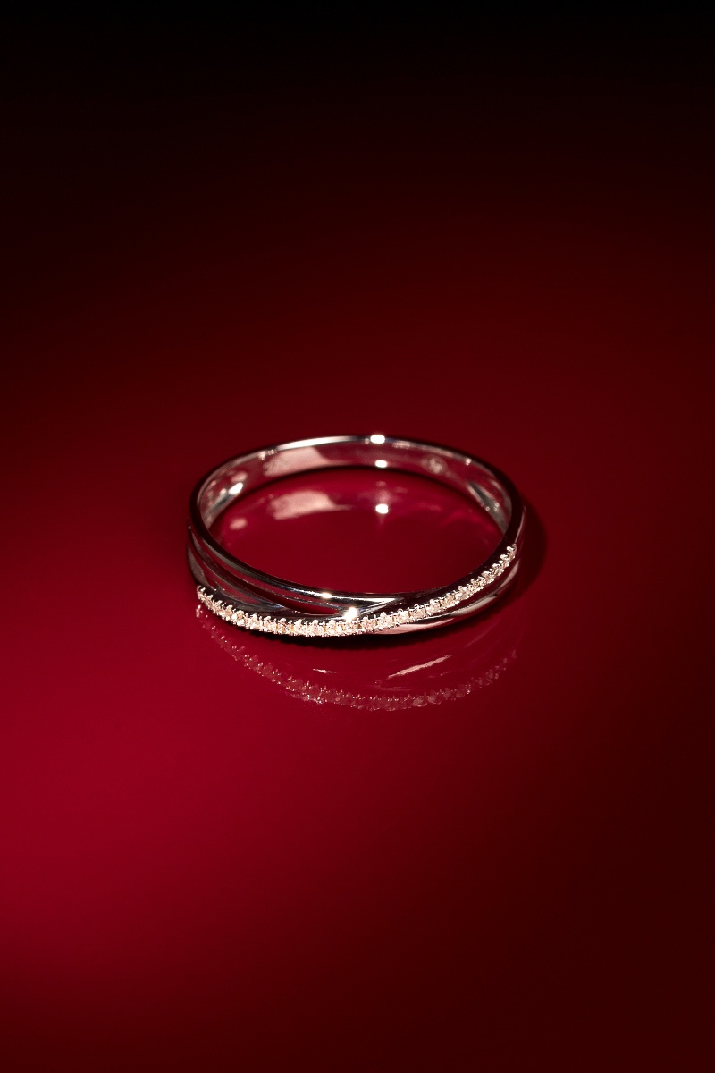 Bague Kudai Or blanc et diamants