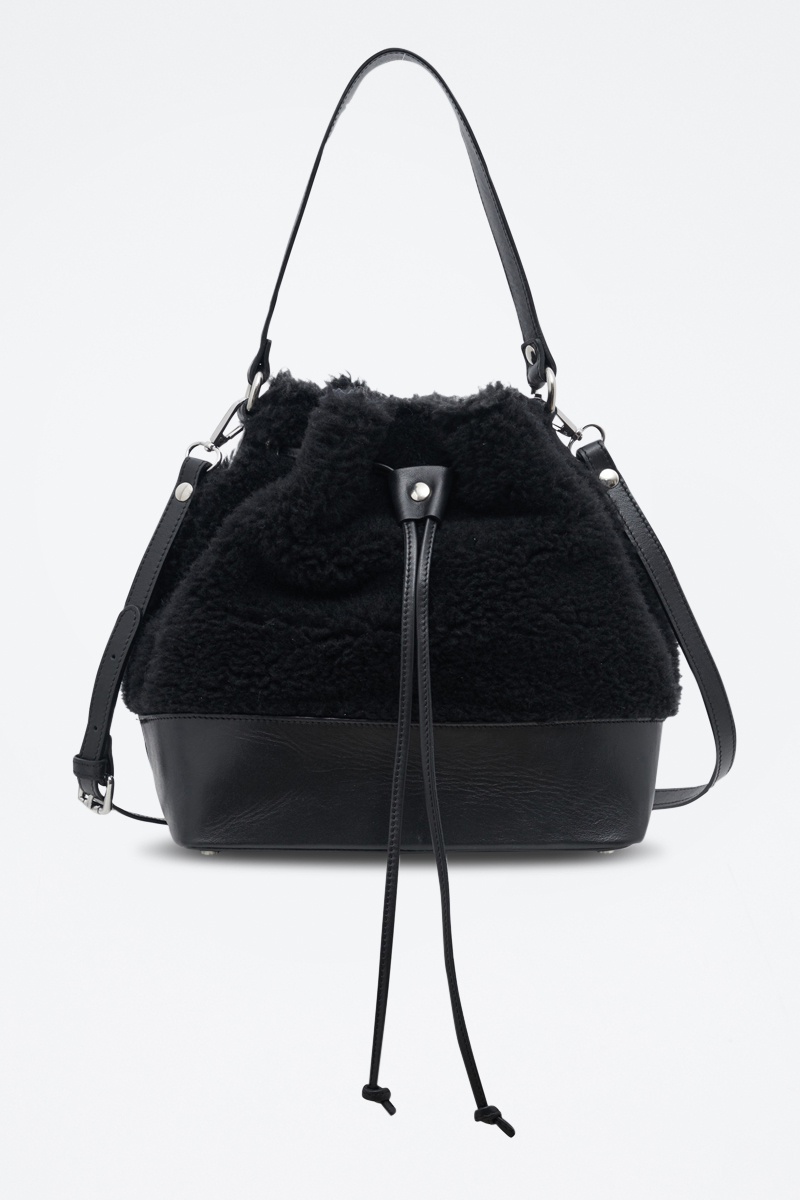 Sac seau Aline Bleu marine