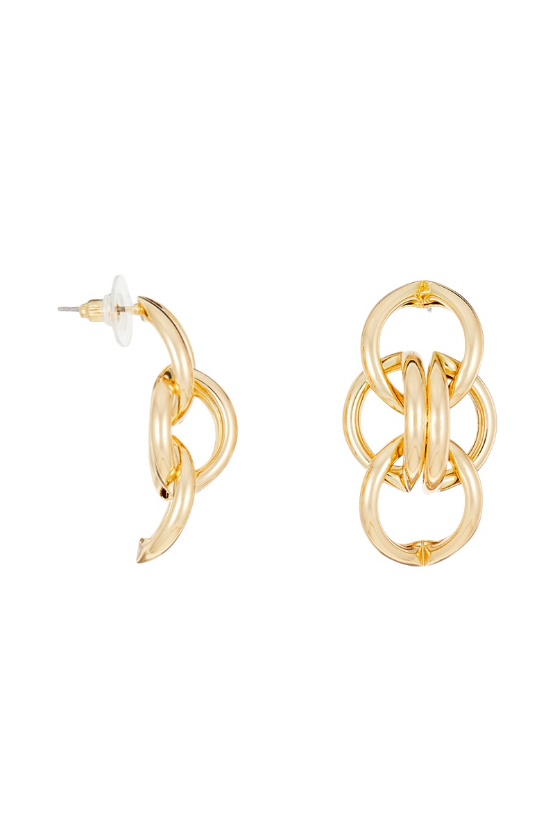 Boucles d'oreilles Doré