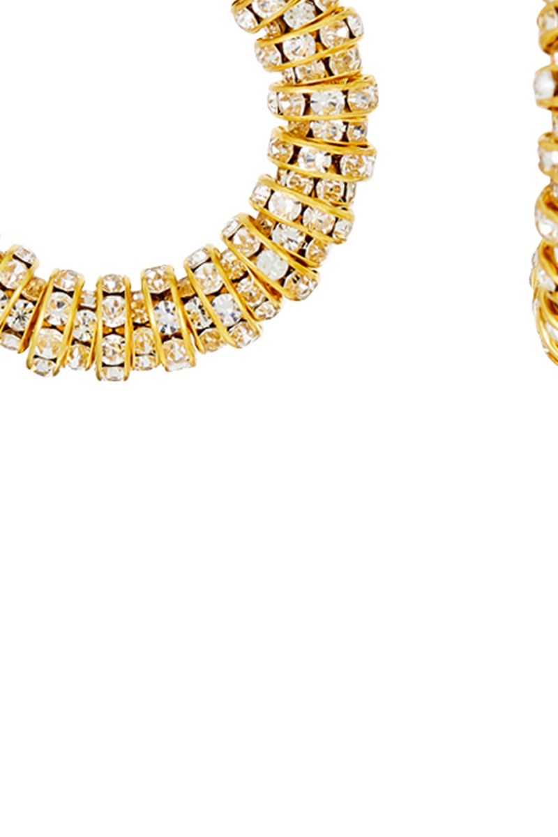 Créoles Doré et blanc