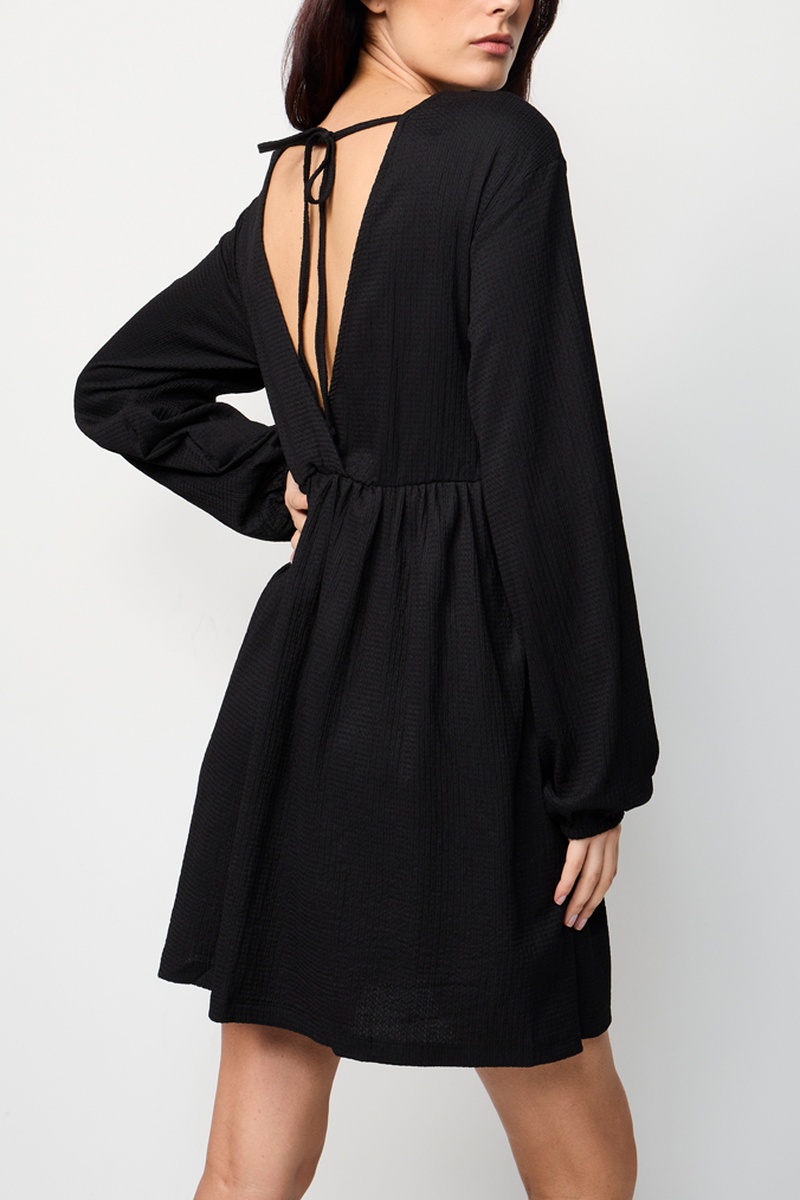 Robe droite Noir