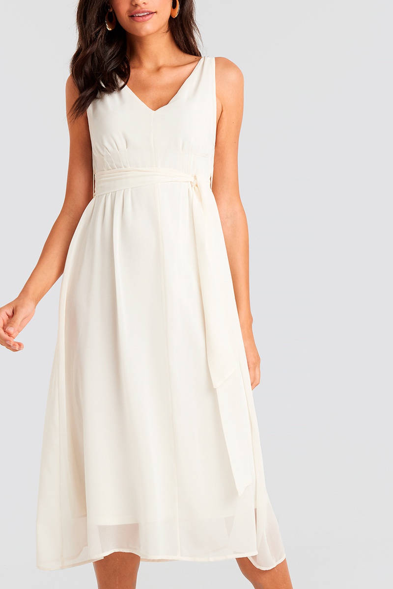 Robe fluide Blanc