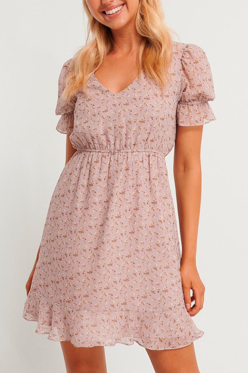 Robe patineuse Mauve