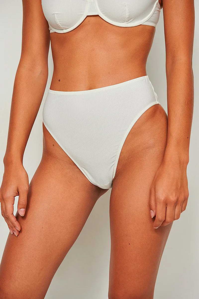 Culotte taille haute Blanc