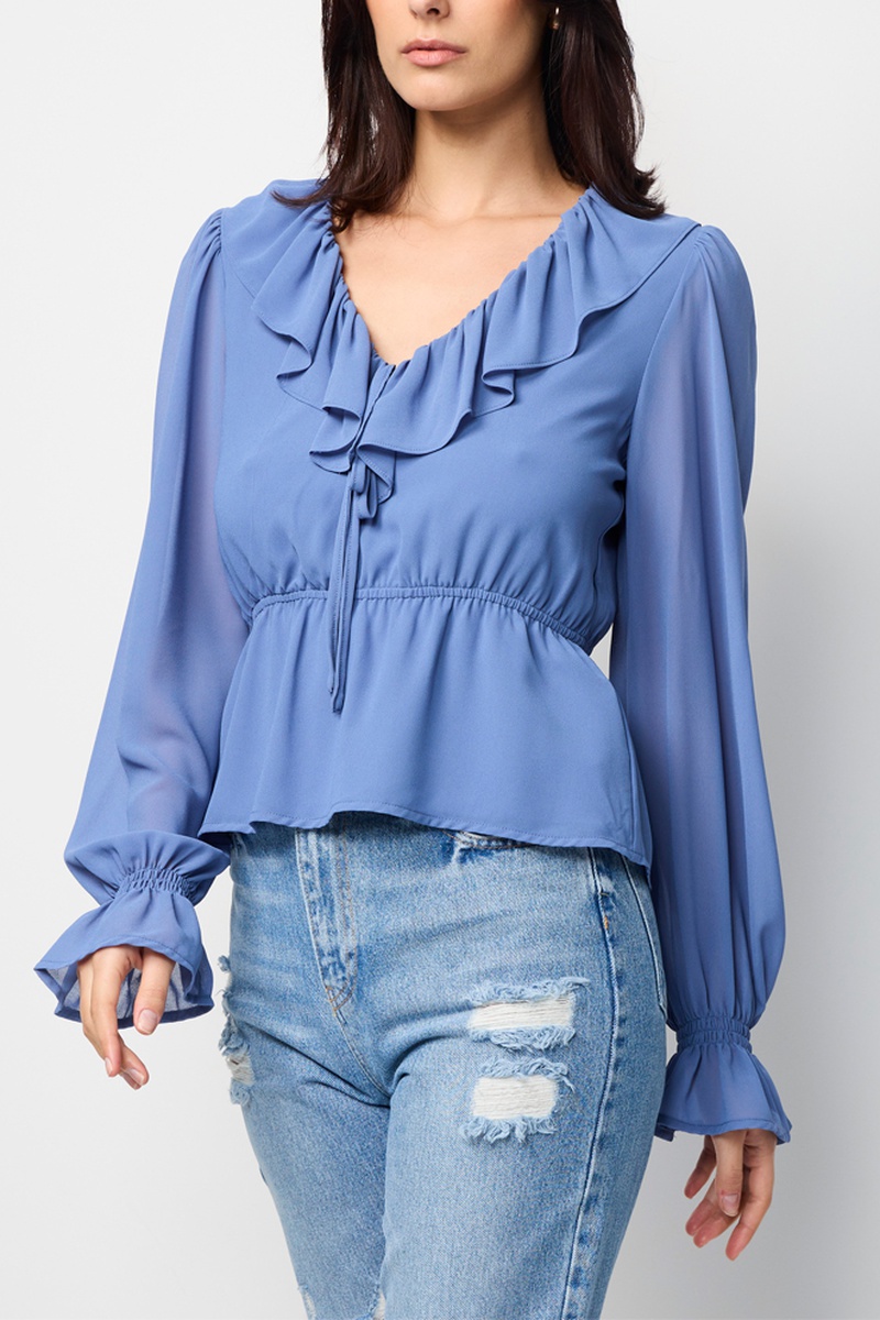 Blouse Bleu