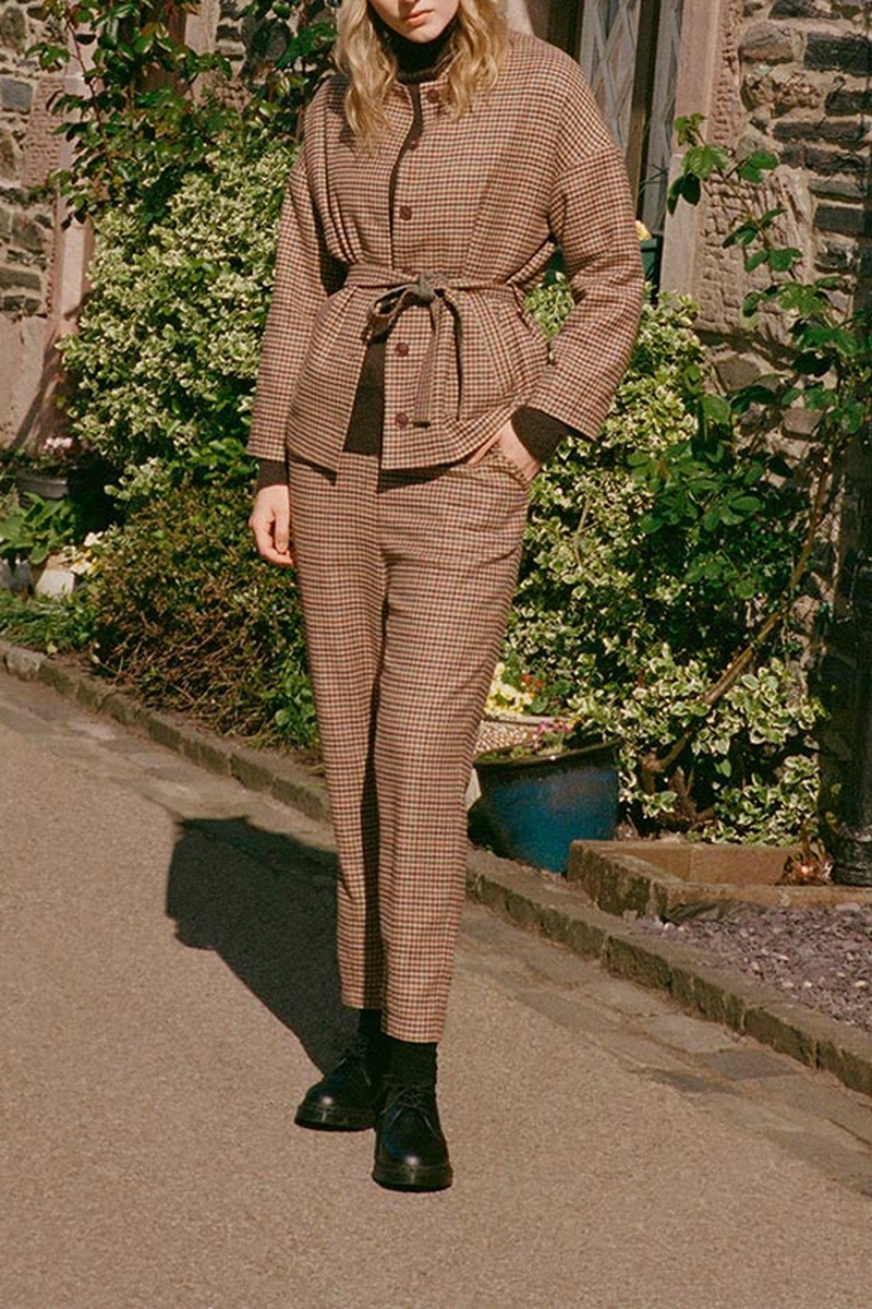 Veste en laine Sybela - Marron