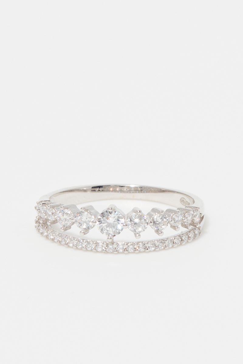 Bague Ma reine Or blanc