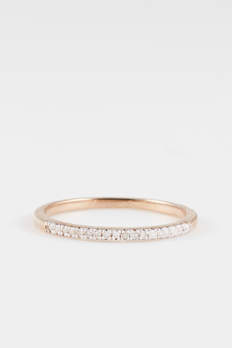 Alliance Or jaune et diamants