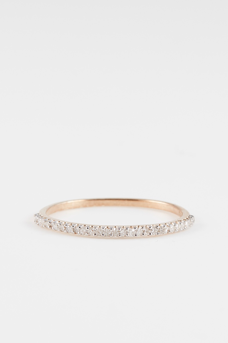 Alliance Or jaune et diamants