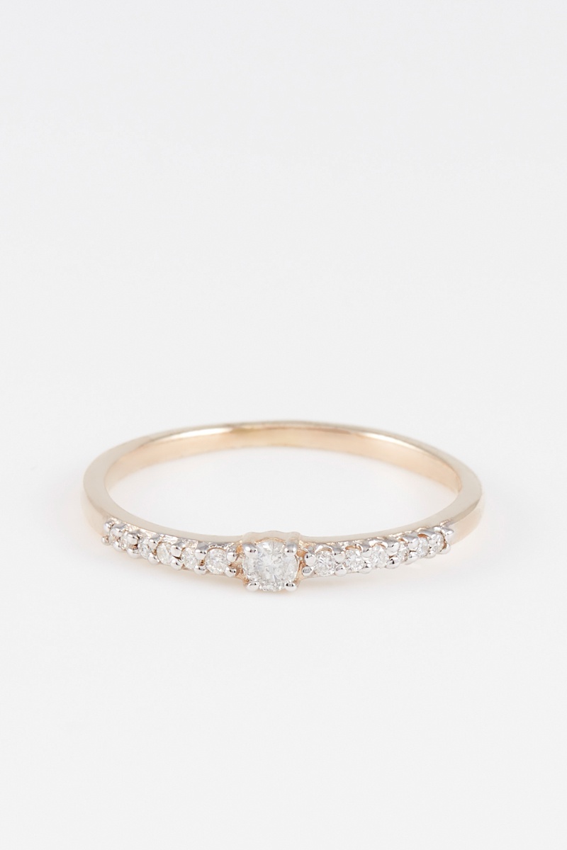 Bague Or jaune et diamants