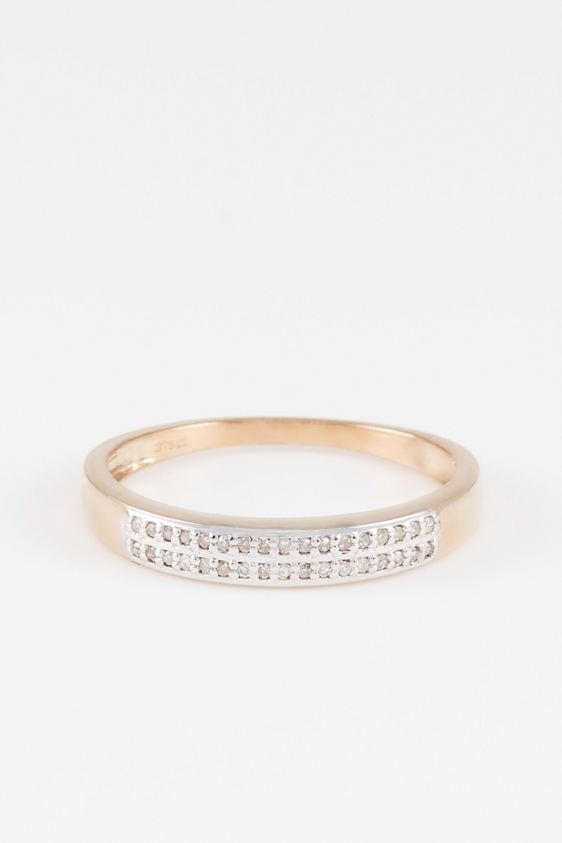 Bague Or jaune et diamants