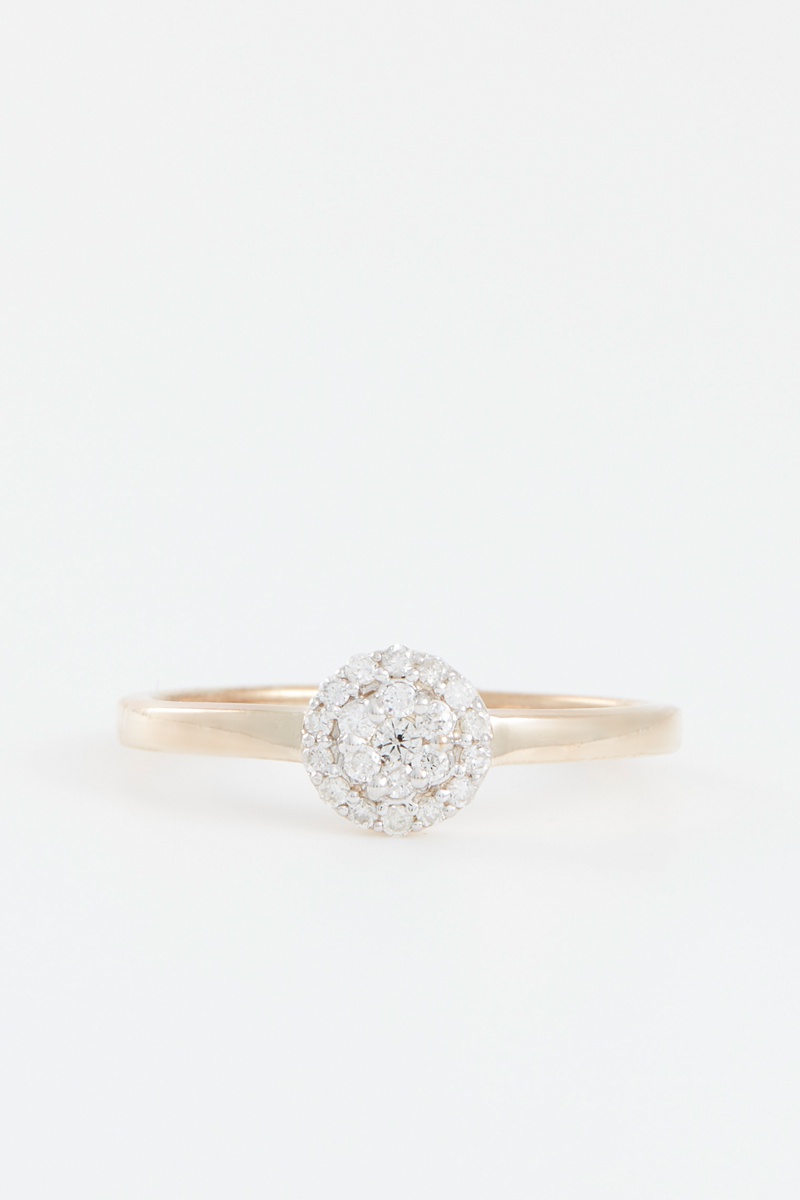 Bague Or jaune et diamants