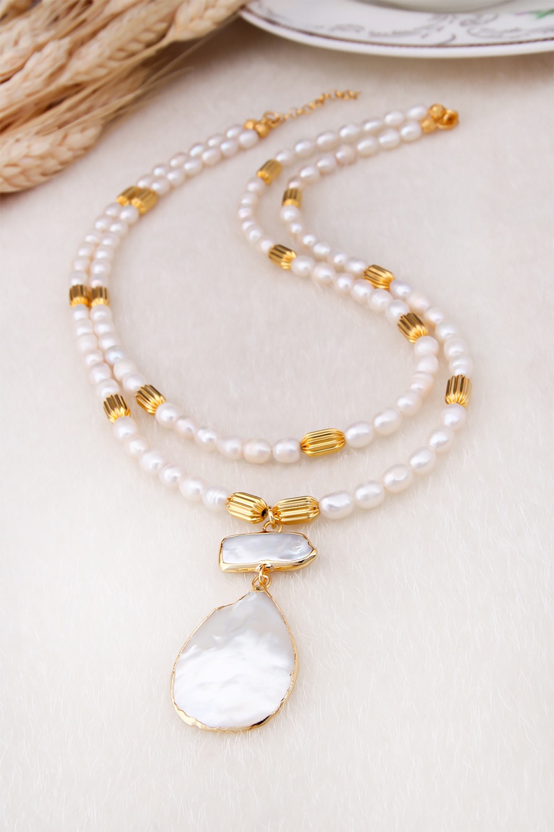 Collier doré à l'or jaune Améthyste