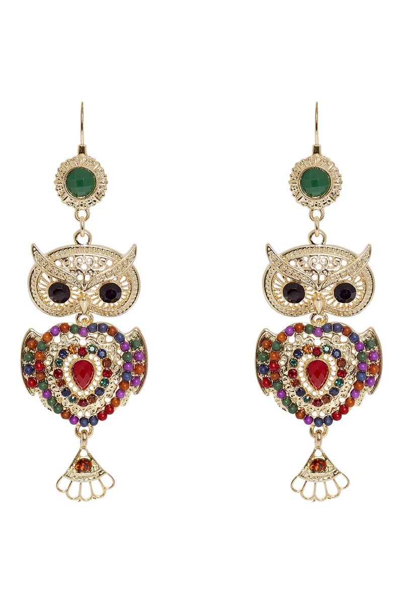 Boucles d'oreilles - Cristaux autrichiens - Charlotte Raphaeilli