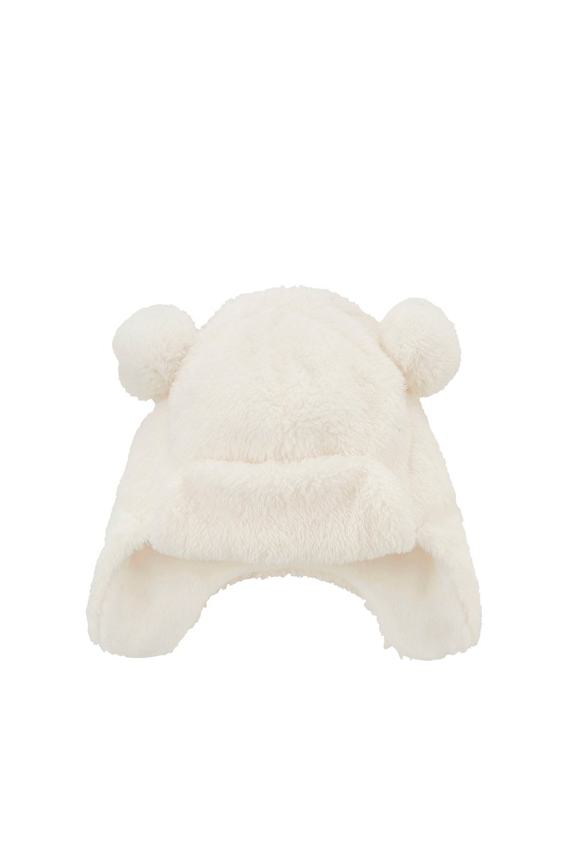 Bonnet à oreilles Ecru