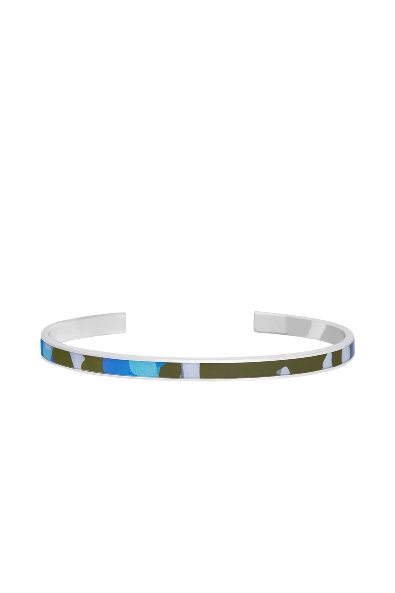 Jonc Plaqué argent - Luyia