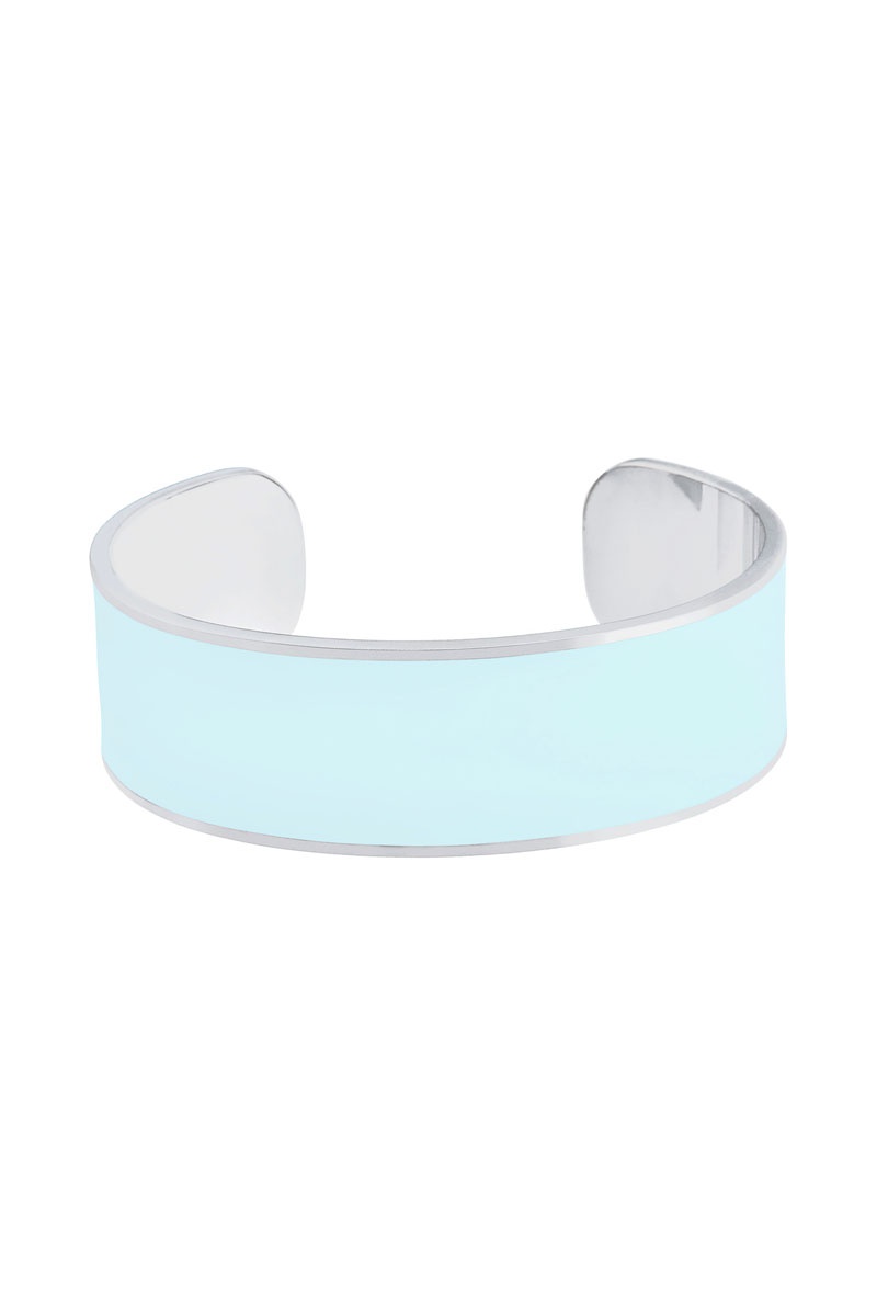 Jonc Plaqué argent - Luyia