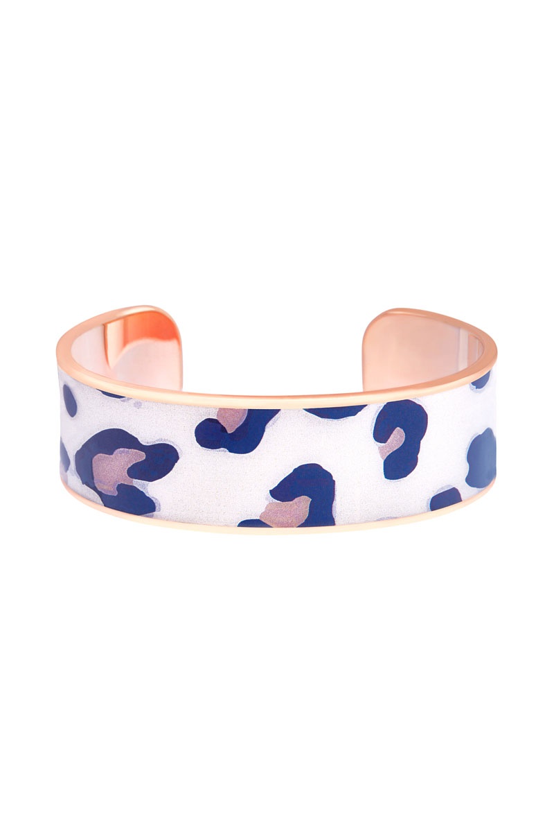 Jonc doré à l'or fin rose Luyia