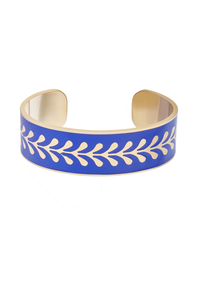 Jonc doré à l'or fin jaune Odissi