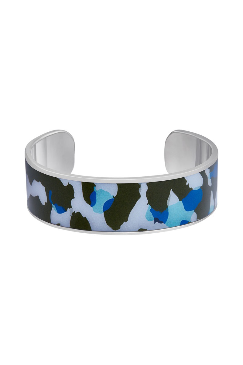 Jonc<vr>Plaqué argent Luyia