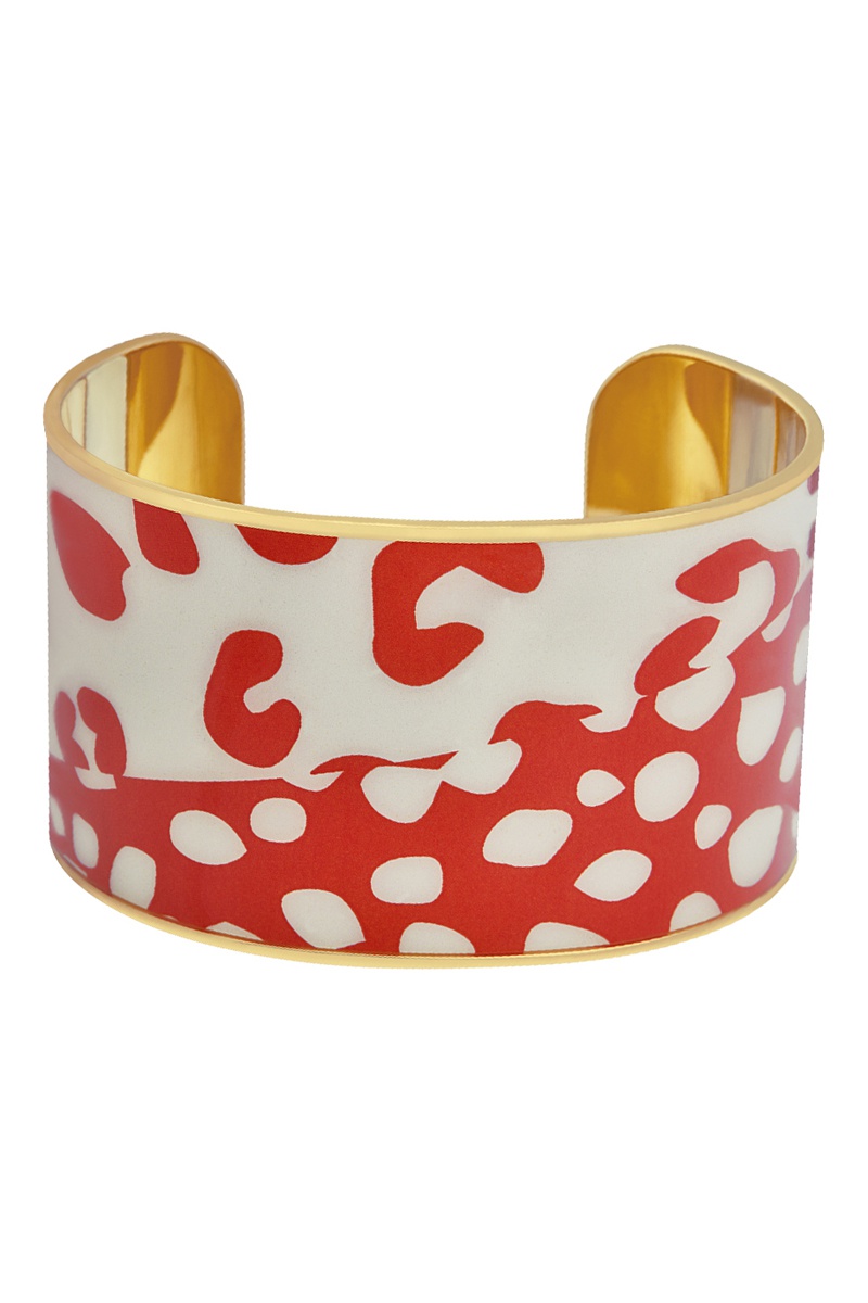 Manchette dorée à l'or fin jaune Luyia