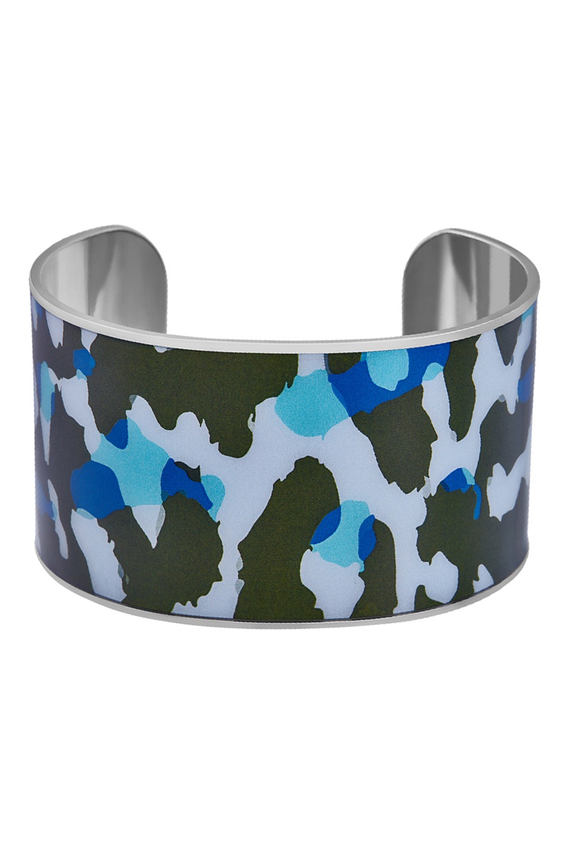 Manchette Plaqué argent - Luyia