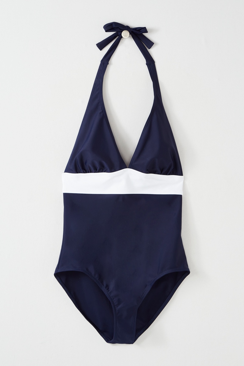 Maillot 2 pieces Bleu marine