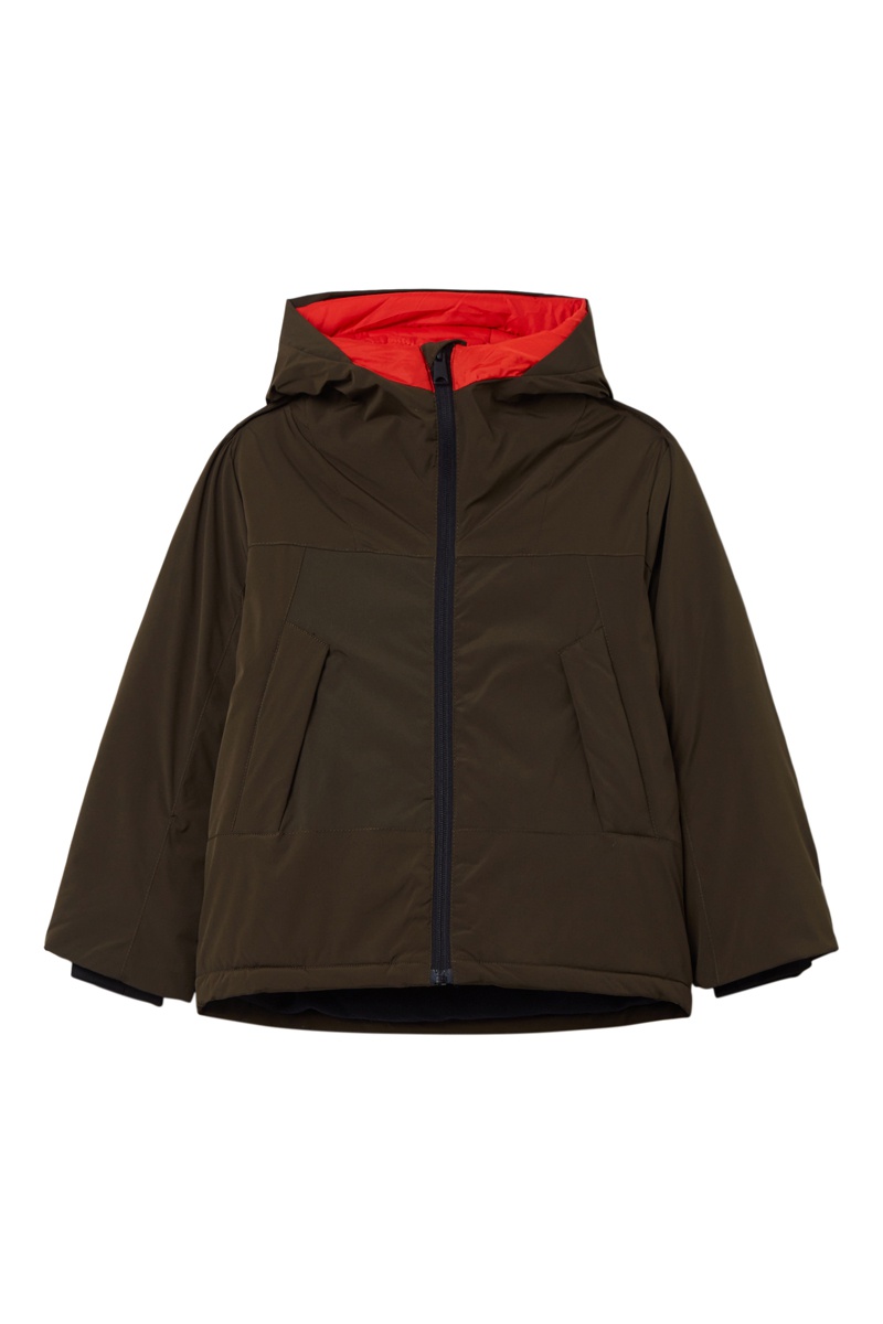 Veste à capuche Kaki