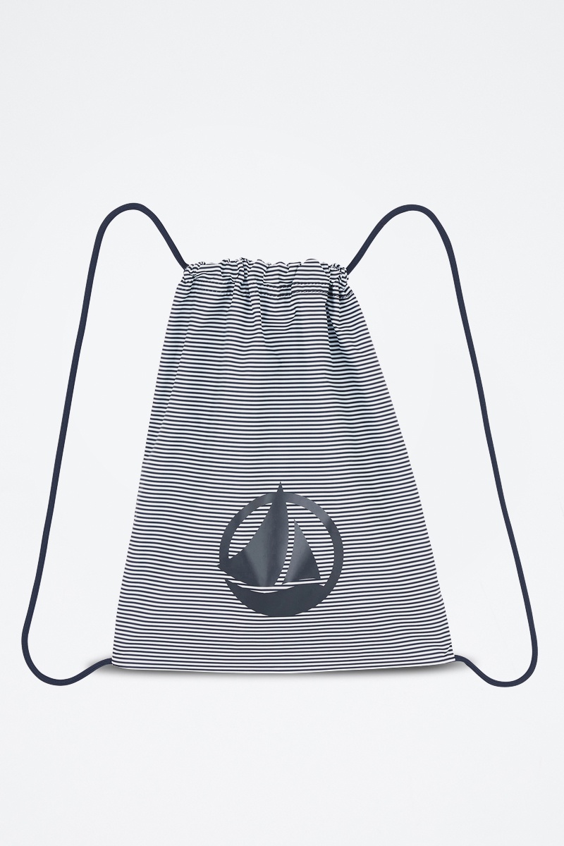 Sac à dos Blanc et bleu marine