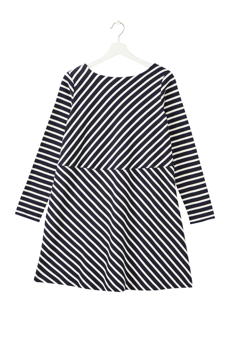 Robe droite Noir et blanc