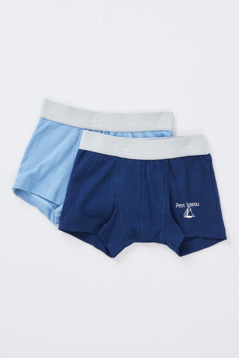 2 boxers Bleu