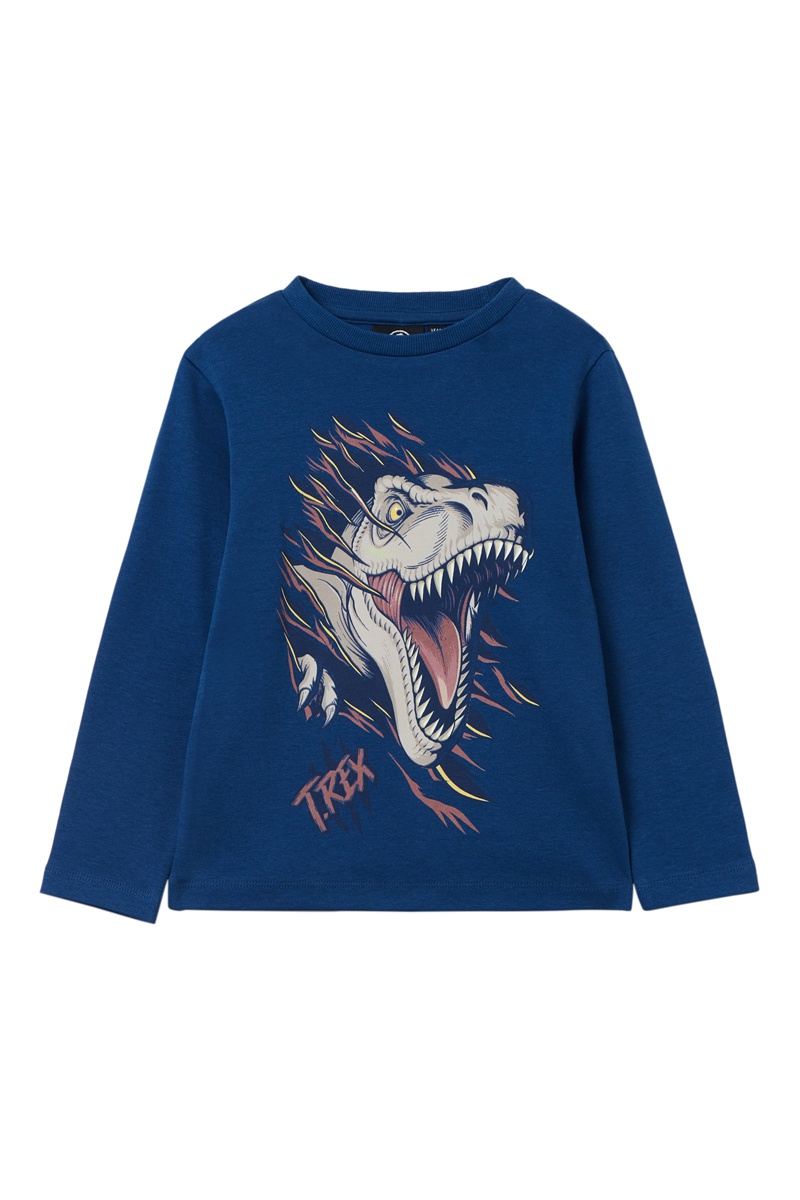 T-shirt Jurassic World Bleu roi