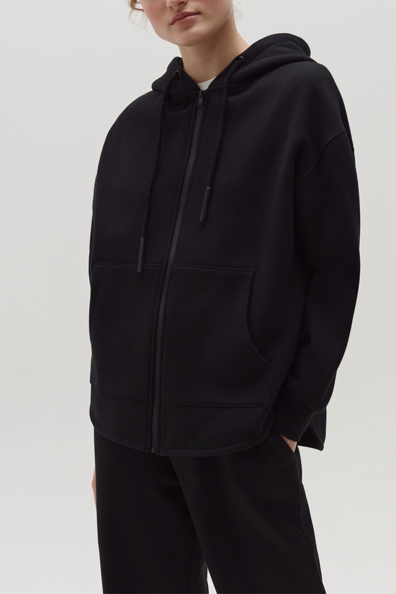 Sweat à capuche Noir