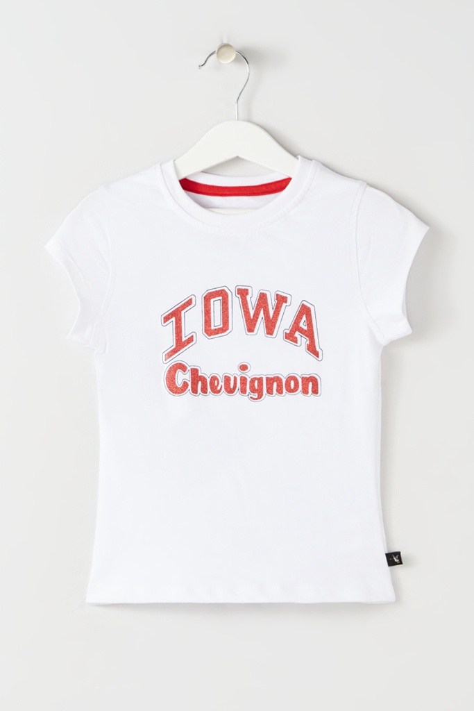 T-shirt Blanc et rouge