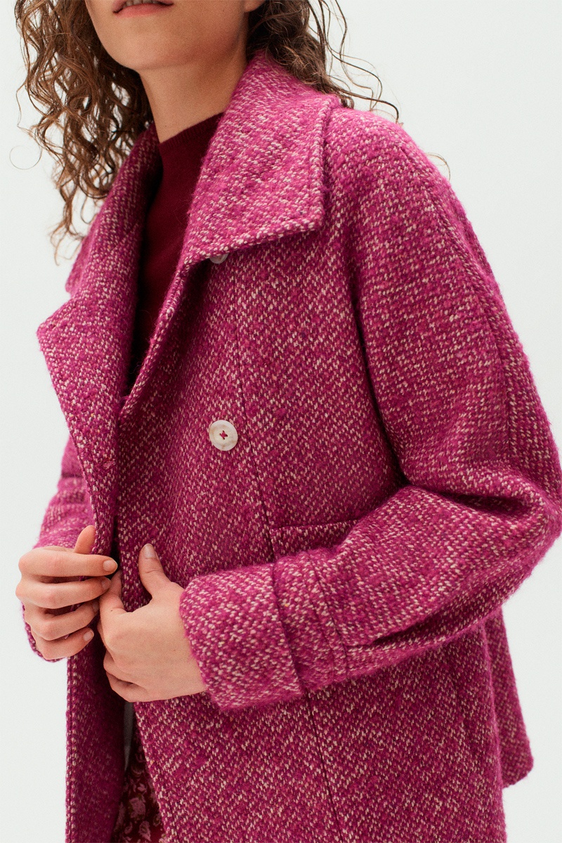 Veste Elio Fuchsia chiné