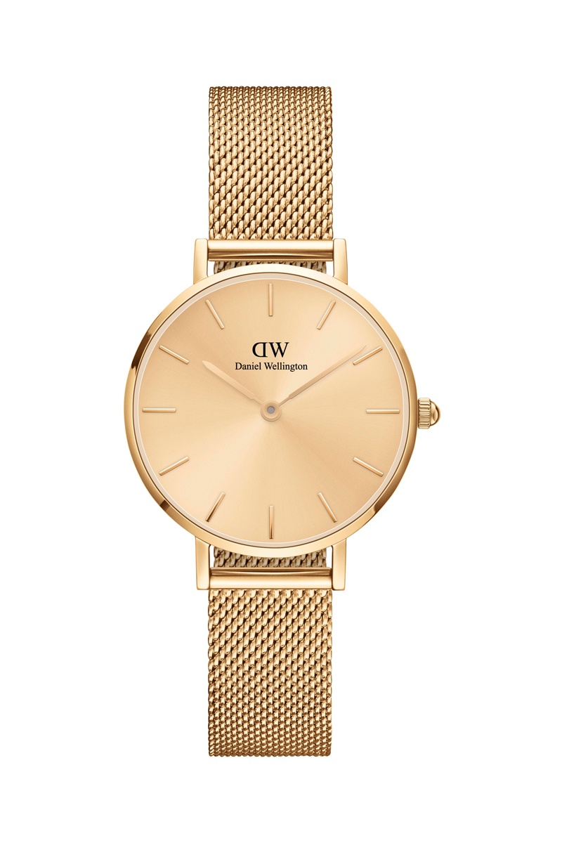 Montre à quartz en acier Unitone 28 mm - Doré