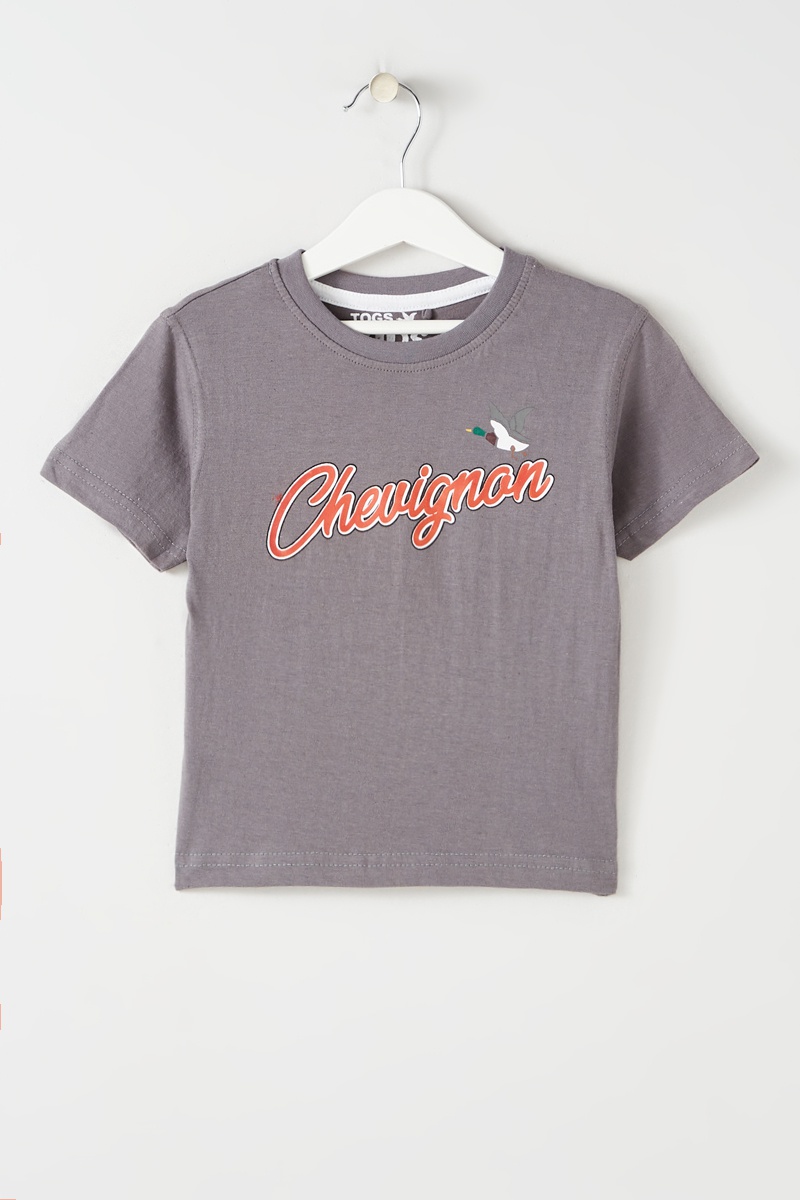 T-shirt Gris clair