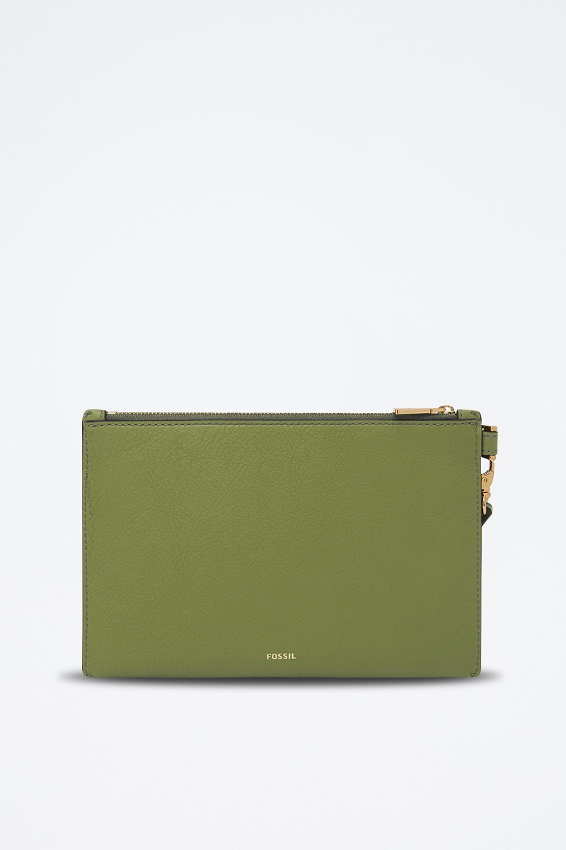 Pochette en cuir - Estragon