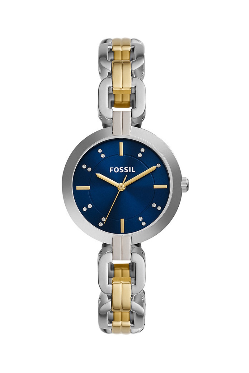 Montre à quartz en acier Kerrigan - Argenté et doré