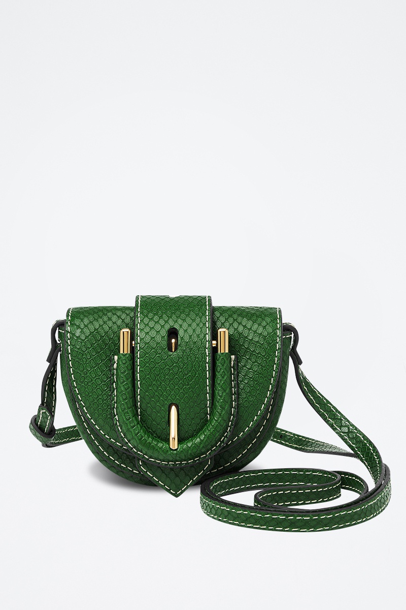 Mini sac bandoulière en cuir Harwell - Vert