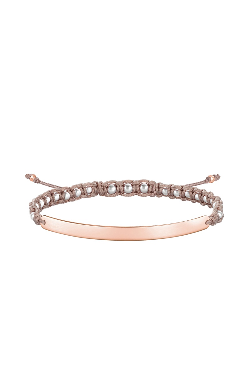 Bracelet Love Bridge Festival - Argent et argent plaqué or rose 