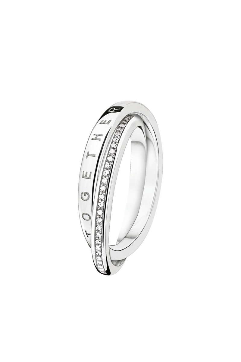 Bague - Argent et diamants