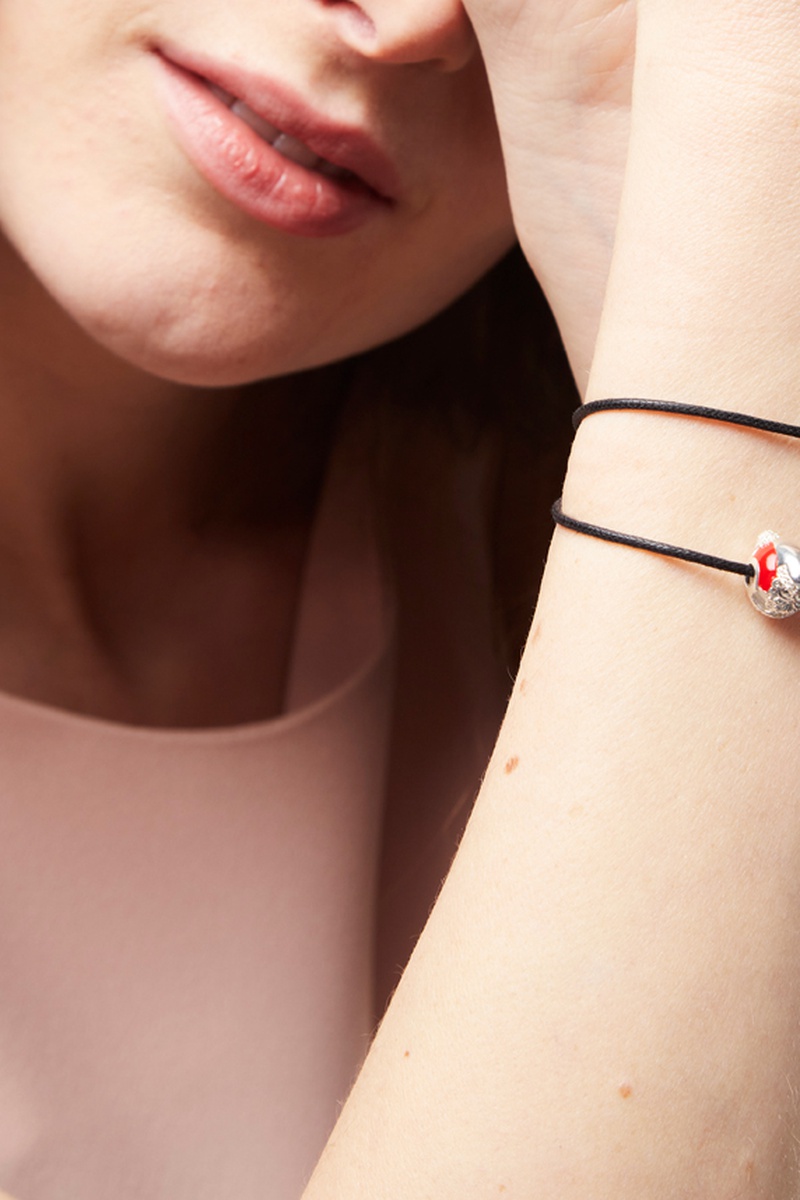 Bead - Argent, perle de culture d'eau douce et zircons