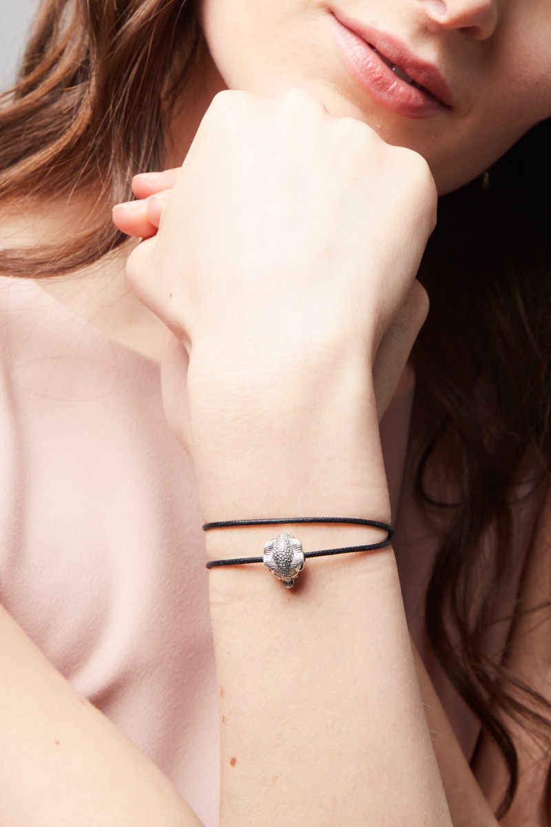 Bead - Argent et jades