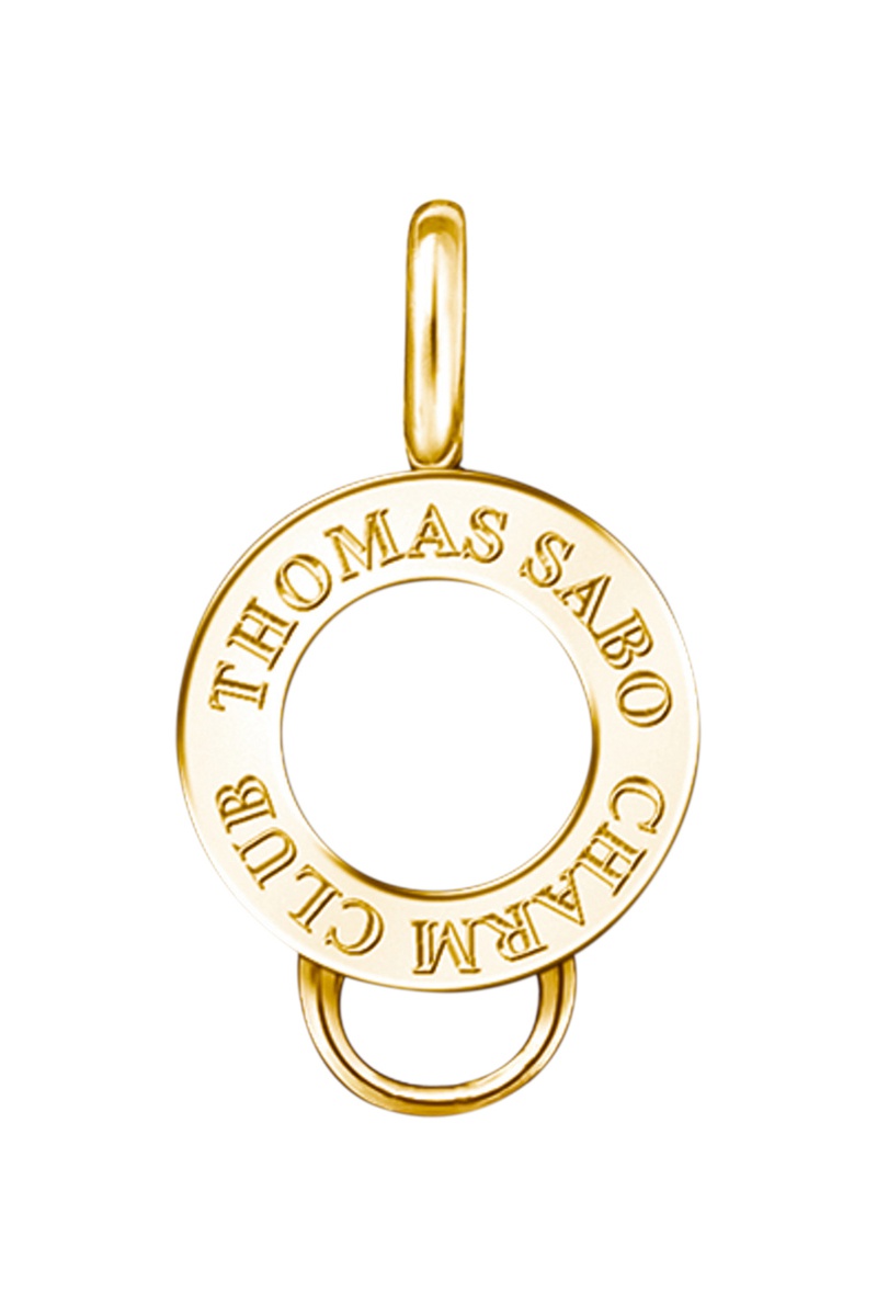 Charm - Argent plaqué or jaune