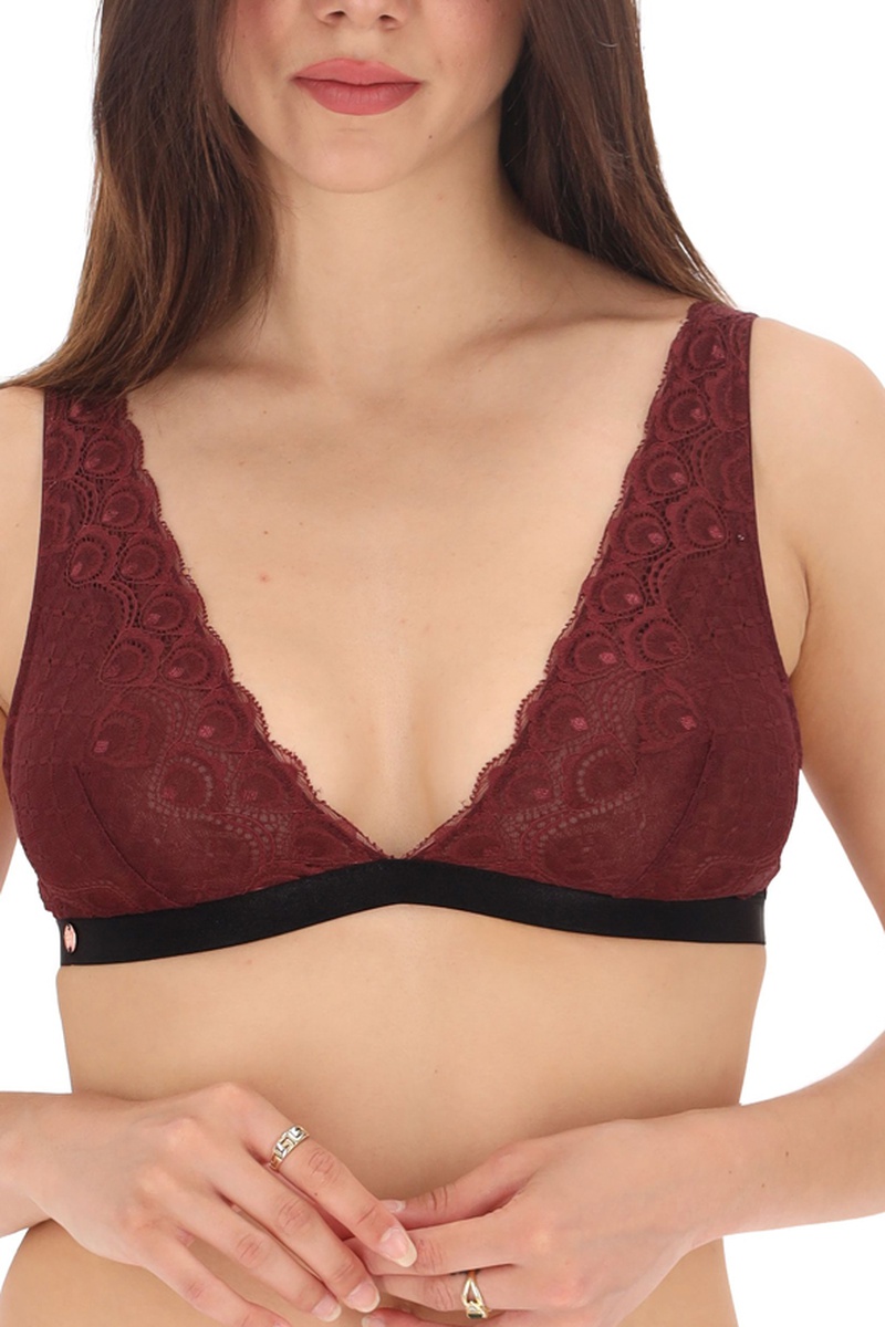 Soutien-gorge Albane - Prune - Les P’tites Bombes