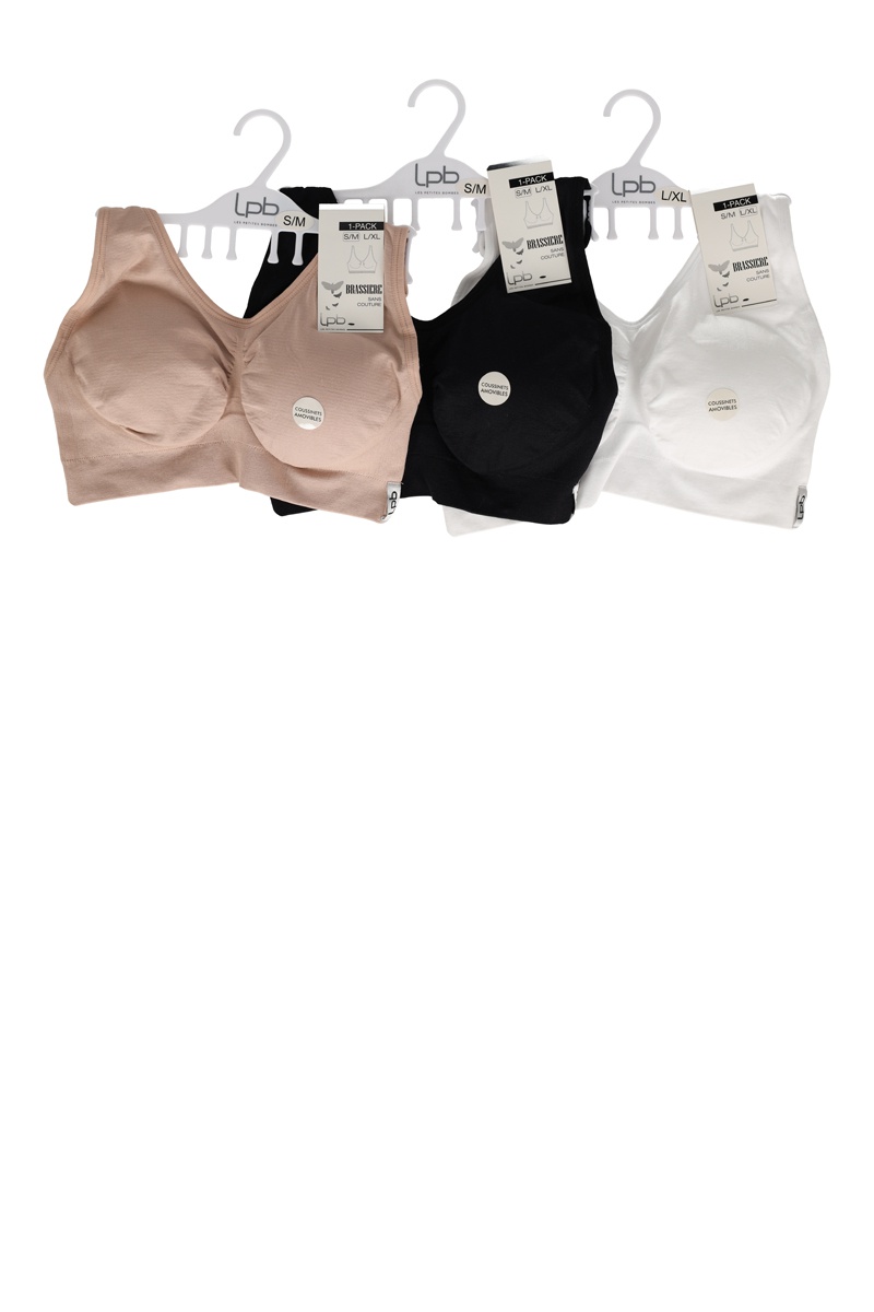 Brassière push-up - Noir - Les P’tites Bombes